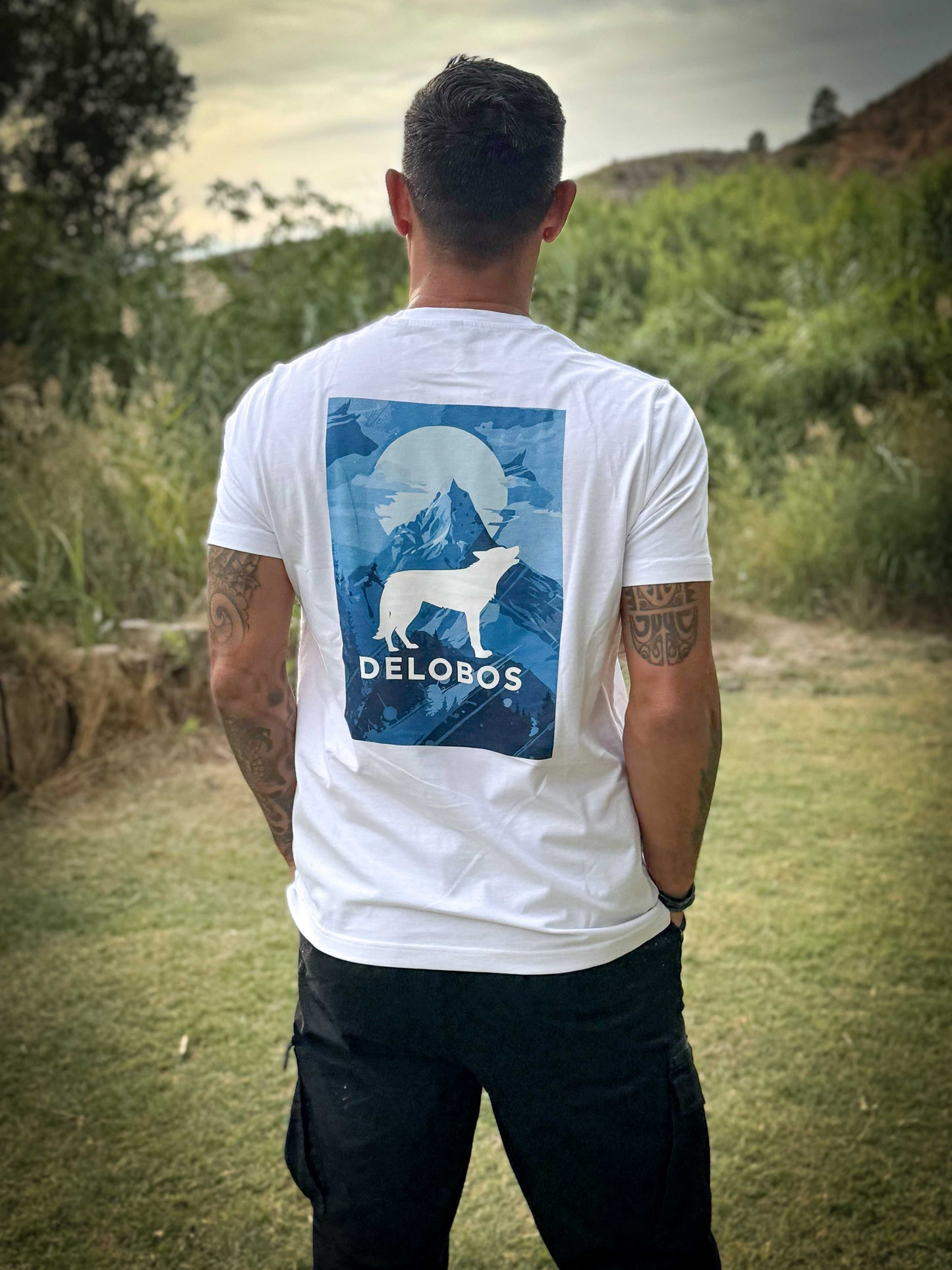 Camiseta Wild Nature Blue