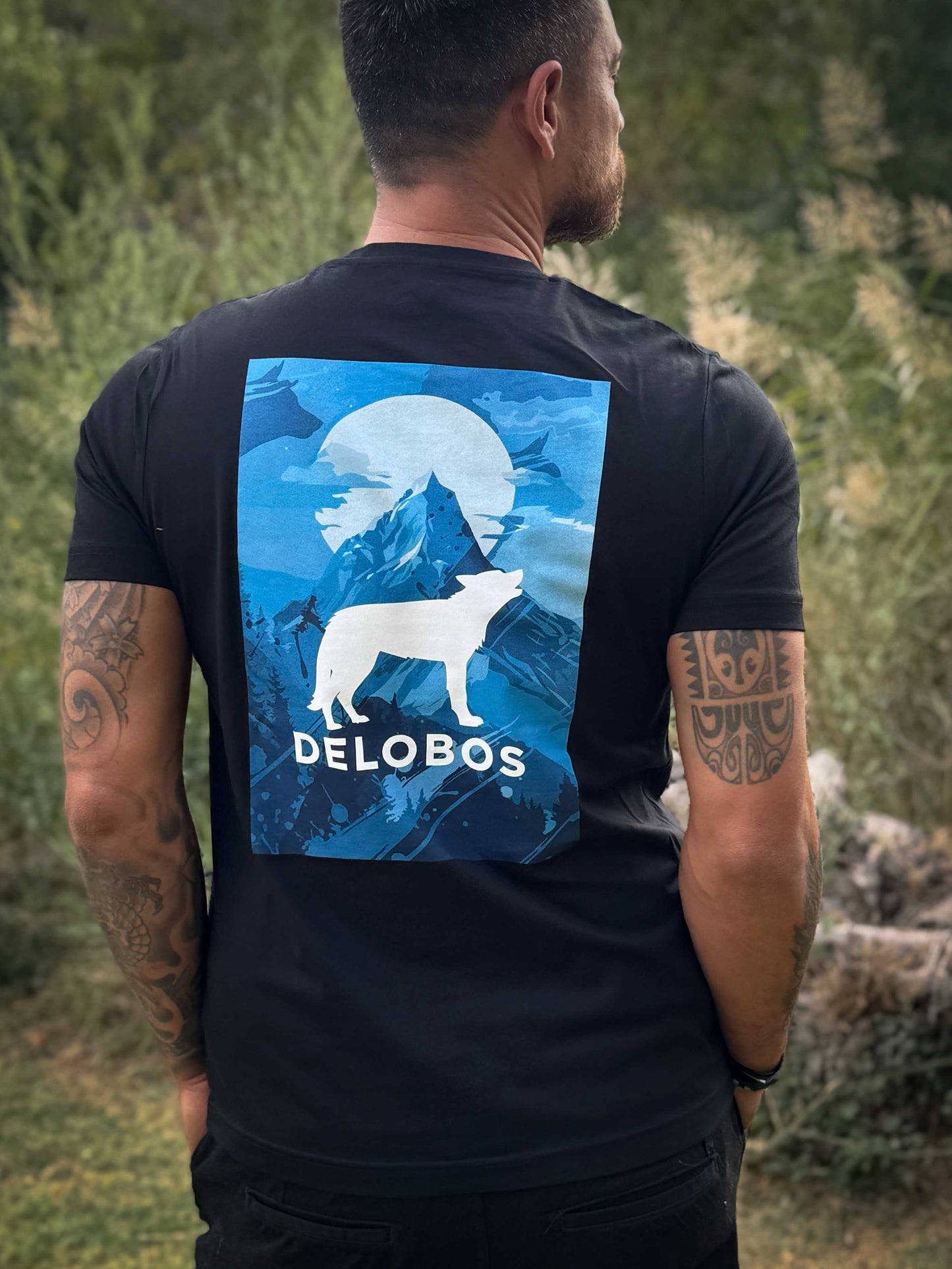 Camiseta Wild Nature Blue
