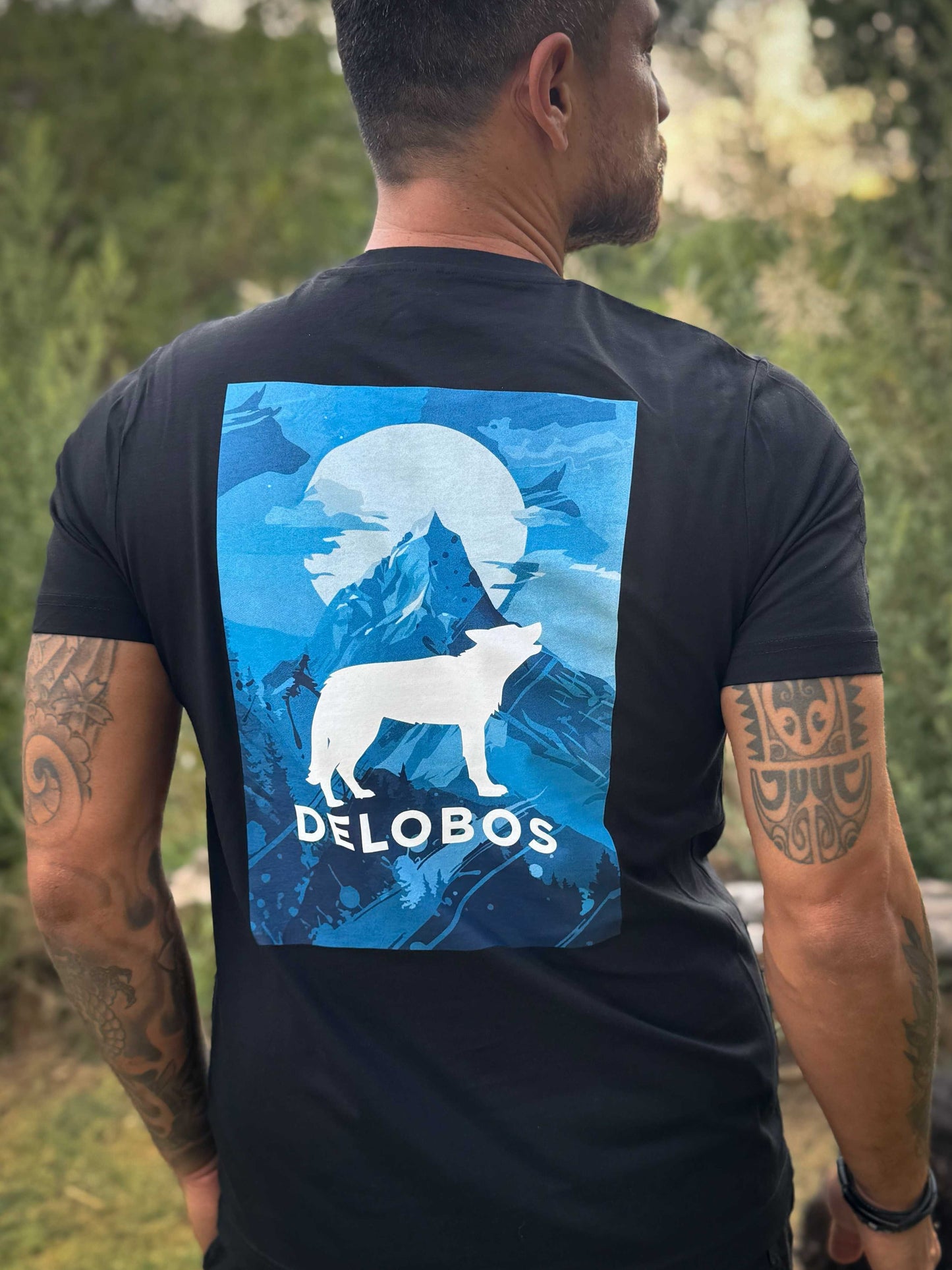 Camiseta Wild Nature Blue