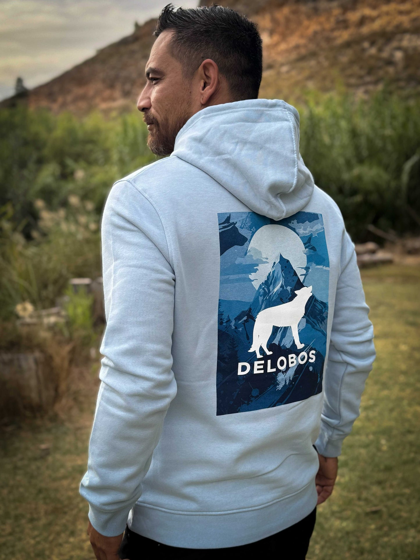 Sudadera Wild Nature Blue