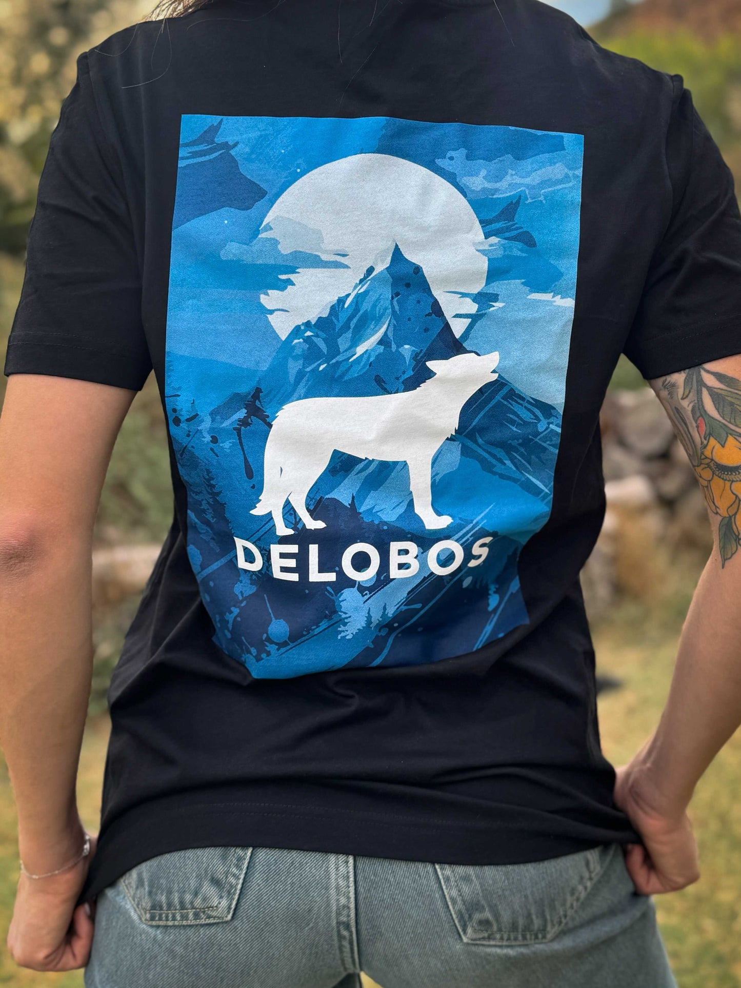 Camiseta Wild Nature Blue