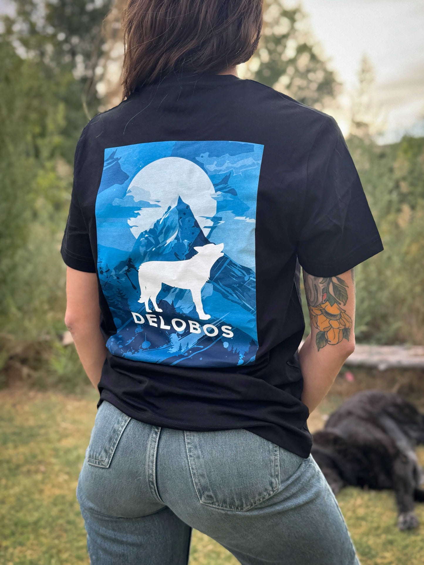 Camiseta Wild Nature Blue