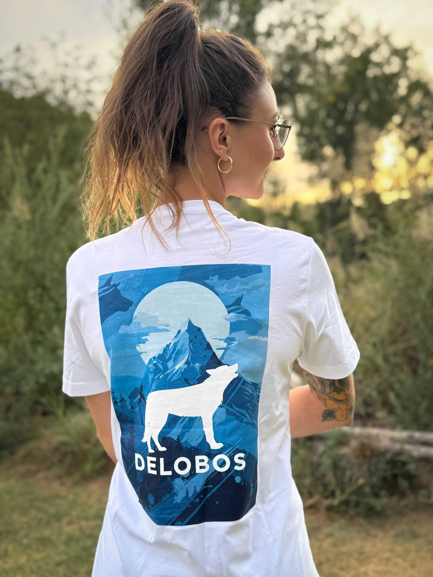 Camiseta Wild Nature Blue