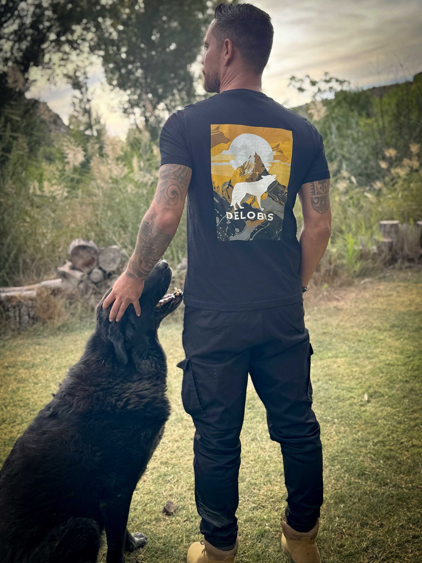 Camiseta Wild Nature Ochre