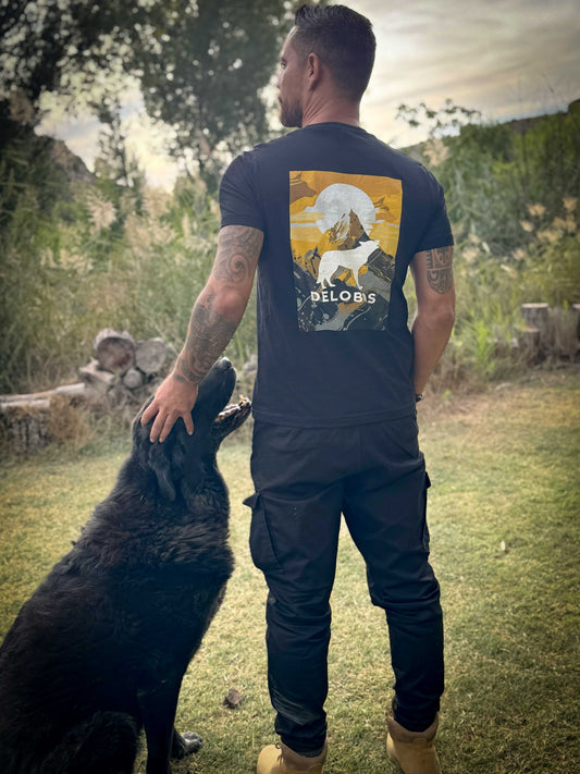 Camiseta Wild Nature Ochre