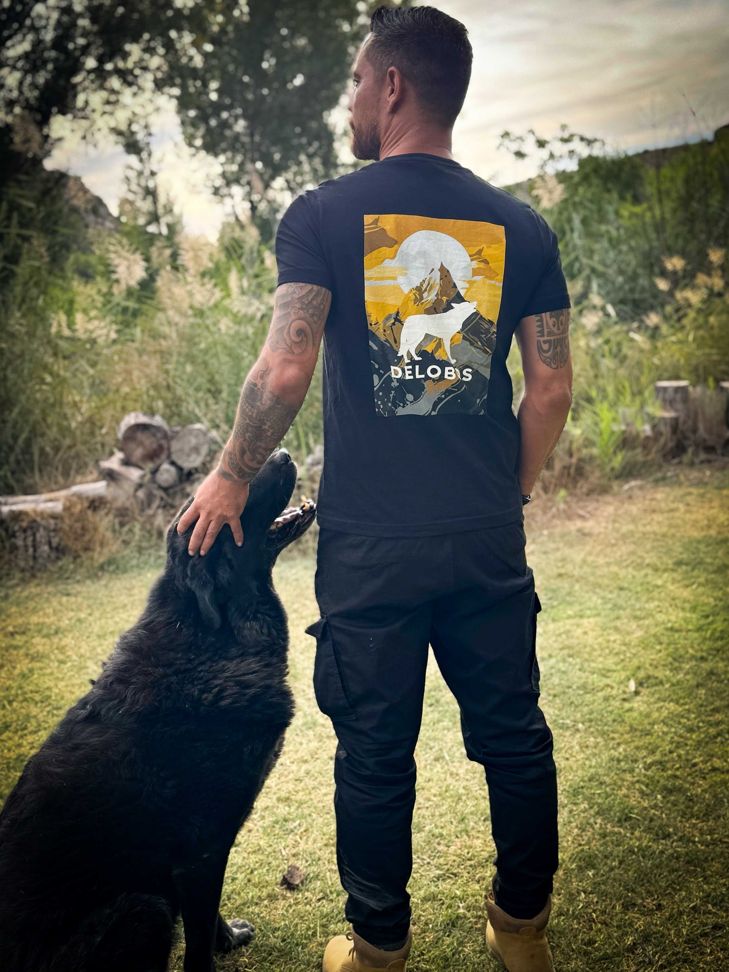 Camiseta Wild Nature Ochre