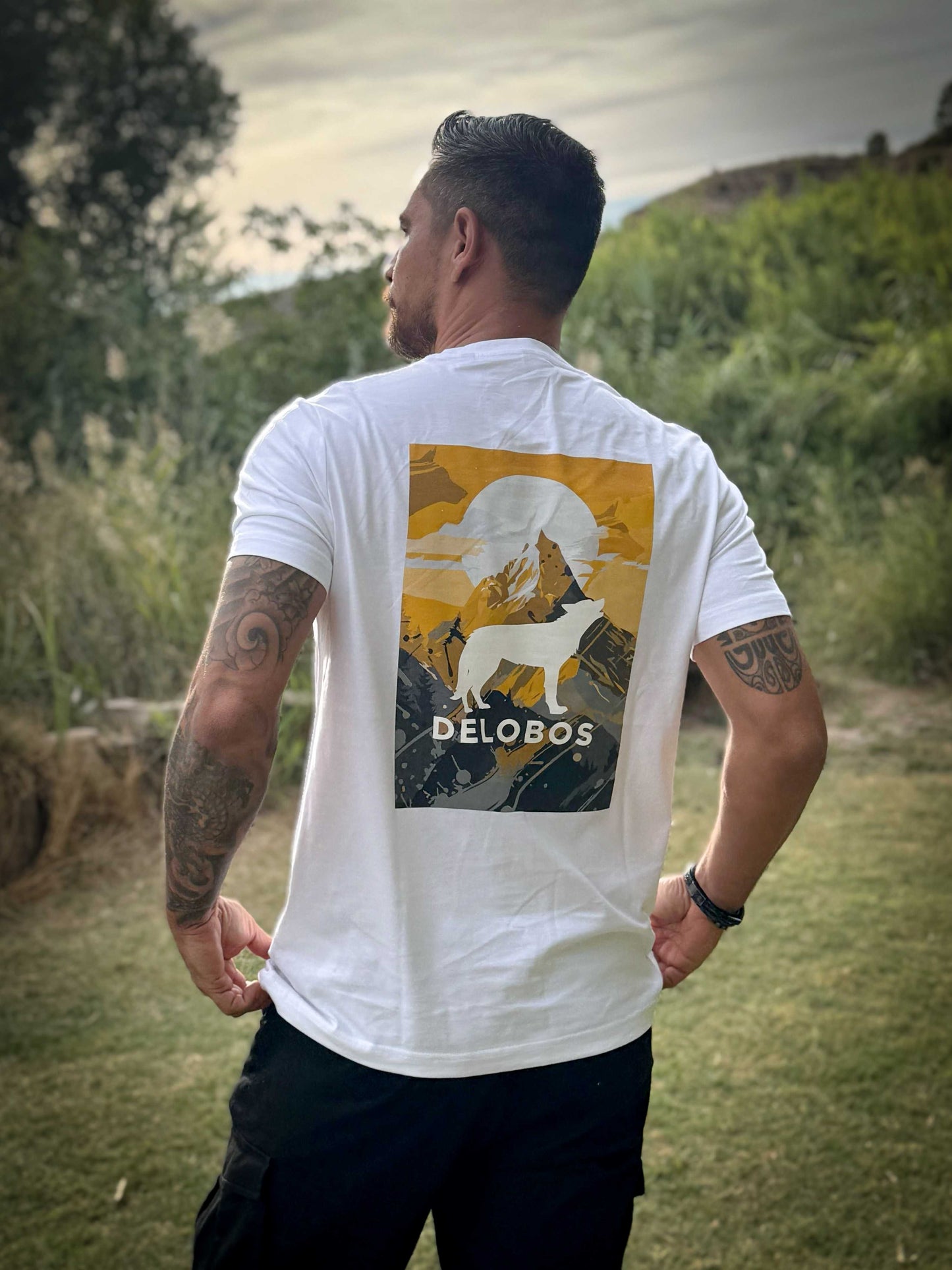 Camiseta Wild Nature Ochre
