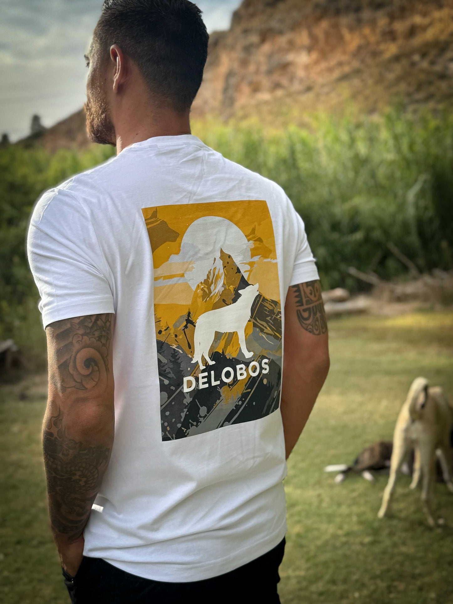 Camiseta Wild Nature Ochre