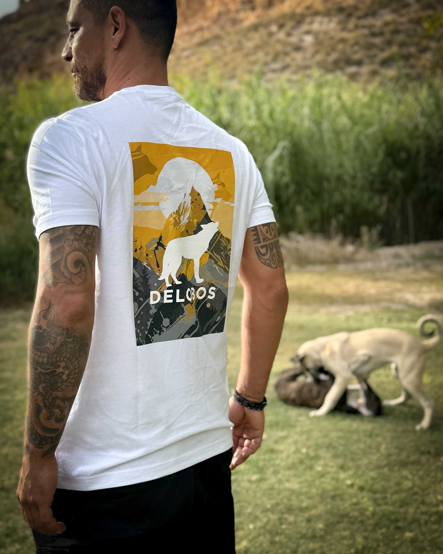 Camiseta Wild Nature Ochre