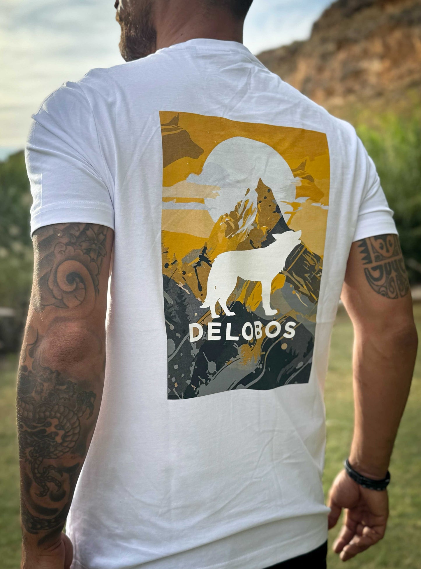 Camiseta Wild Nature Ochre